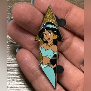 Disney Parks Jasmine Castle Puzzle Piece Pin